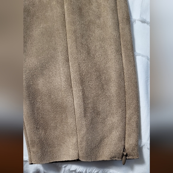 Zara suede faux leggings M - Picture 6 of 10